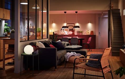 Four tips for mood lighting your home with LED - IKEA