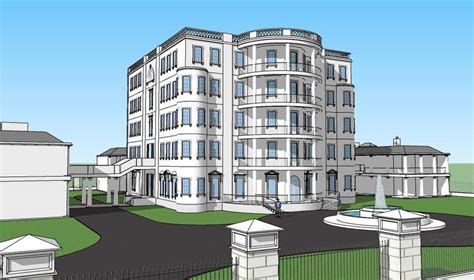 Entry #13 by chrisquim for Sketchup model of villa | Freelancer