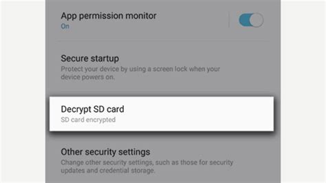 Image result for Android Encrypt SD Card