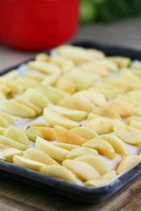 Frozen Apple Slices