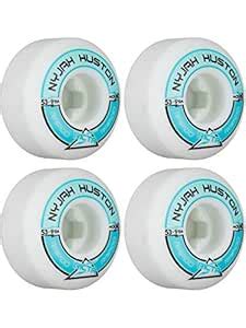 Ricta Nyjah Pro Rapido Round 99a 53 Mm Skateboard Wheel 53mm White ...