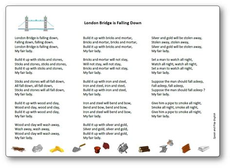 London Bridge Is Falling Down - Song and Lyrics - Nursery Rhyme