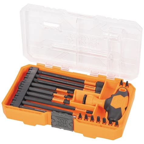 Klein Tools 23-Piece Magnetic Ratcheting Multi-bit Variety Pack ...