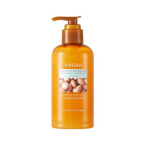 Buy Nature Republic Argan Essential Deep Care SHAMPOO & CONDITIONER ...