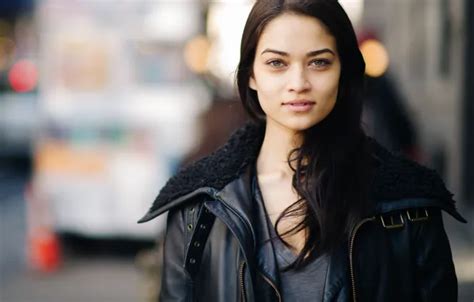 Wallpaper look, model, jacket, Victoria’s Secret, Shanina Shaik ...