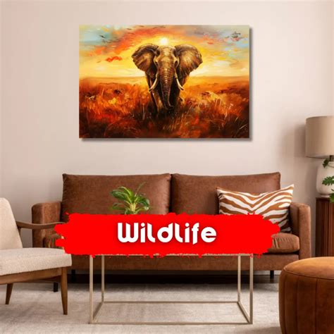 Buy Animal paintings for your home | Unique Canvas Art by Viventiq ...