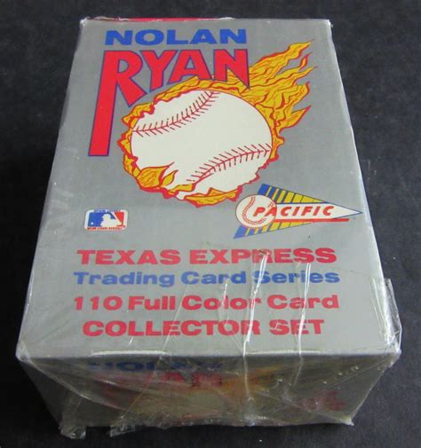 1991 Pacific Baseball Nolan Ryan Series 1 Factory Set – Baseball Card ...