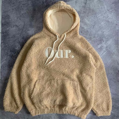 High Quality Custom Streetwear Oversized Heavyweight Sherpa Hoodie Mens ...