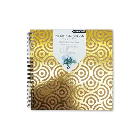 NOTEHOUSE Sketchbook 140 GSM, 80 Pages Spiral-Bound Drawing Notebook ...