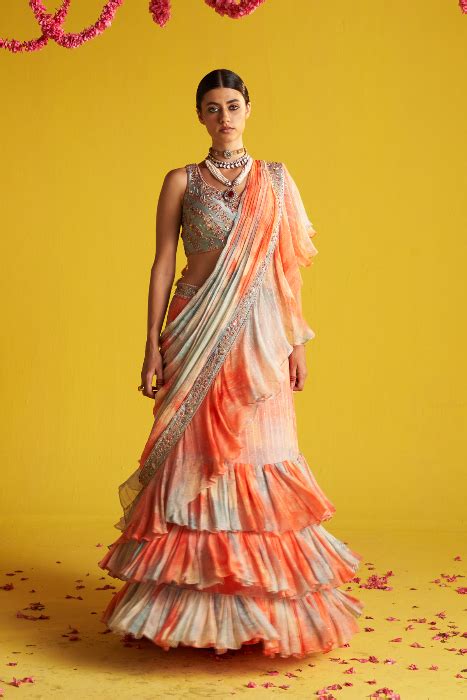Shop MULTI COLOR SAREE SET For Women Online