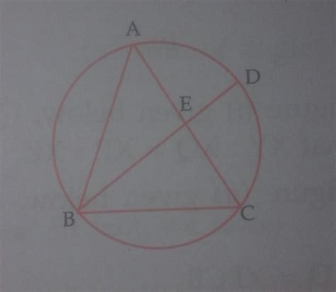 BD bisect angle ABC prove that: AB/BD = BE/BC - Brainly.in