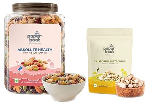 Paper Boat Absolute Health, Premium Fruit, Nut & Fiber Supermix ...