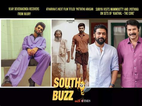 South Buzz: Vijay Deverakonda recovers from injury; Atharvaa's next ...