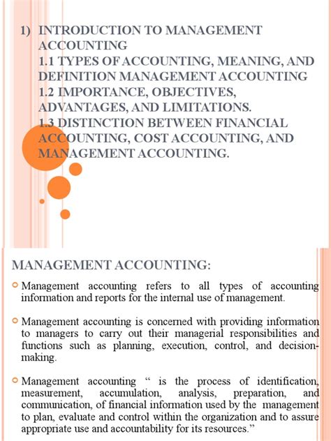 Image result for Introduction to Management Accounting Notes