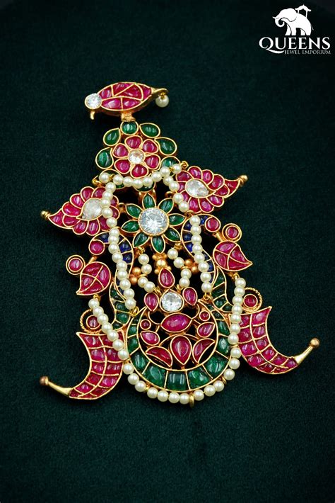 MADHURIKA PENDANT|SILVER ALLOY|24 CT |GOLD PLATED |SOUTH INDIAN ...