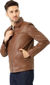 Leather Retail Full Sleeve Solid Men Jacket - Buy Leather Retail Full ...
