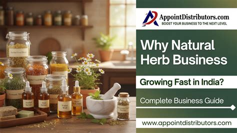 Why Natural Herb Business Growing Fast in India? Complete Business ...