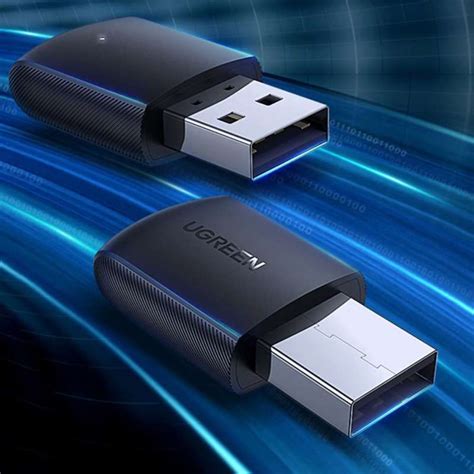 USB Adapter External Network Adapter UGREEN CM448 2.4GHz Black - Poland ...