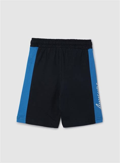 Buy Boys Colourblock Sleepwear Shorts Set Online at just Rs. 599.0 ...