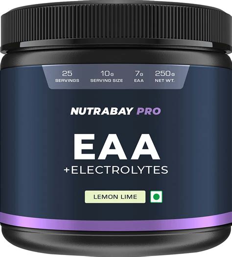 Buy NUTRABAY PRO EAAS WITH ELECTROLYTES (ESSENTIAL AMINO ACIDS) LYCHEE ...