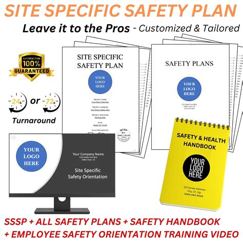 Site Specific Health And Safety Plan Template - prntbl ...