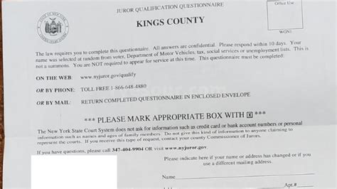 Juror Qualification Questionnaireが届いた! 英語が分からなくても、アメリカで陪審員になれる？ | らいさわNYブログ