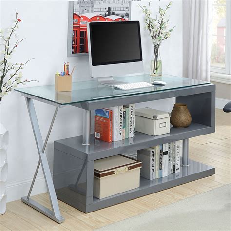 Image result for Z-Line Glass Computer Desk