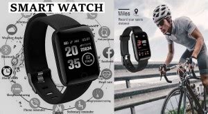 Y2H Enterprises O194_ID116 _ID116 Plus Pedo meter, Fitness Tracker ...