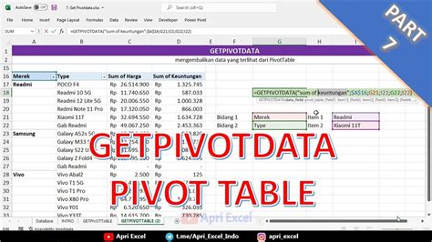 Image result for How to Use Getpivotdata