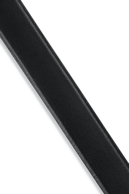 Black Solid Leather Belts - Selling Fast at Pantaloons.com