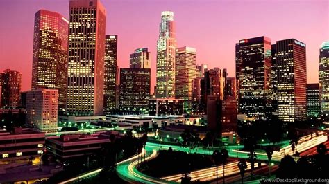 La Skyline At Night