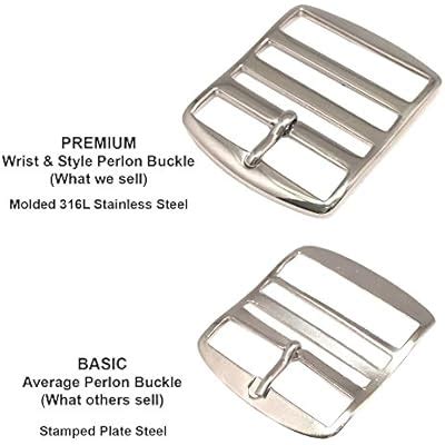 Buy Wrist And Style Perlon Watch Strap (20mm, Violet) Online at Lowest ...