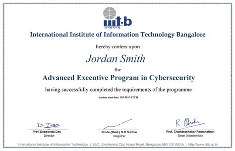Cyber security Certification Training Course in India - IIIT and NPCI ...