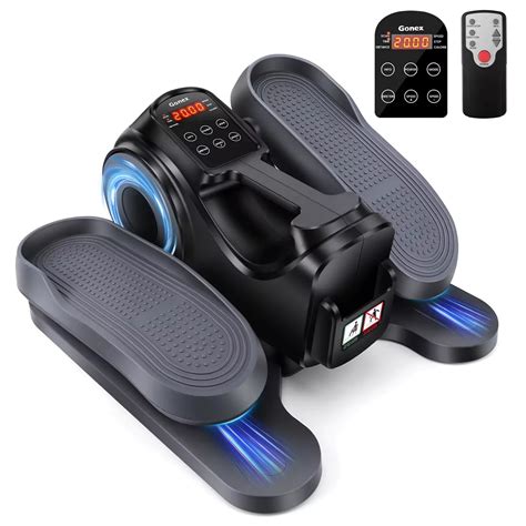 Gonex Under Desk Elliptical Trainer with Remote Control 10 Speed Level