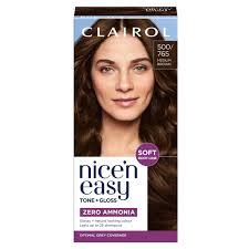 CLAIROL NICEN EASY ZERO AMMONIA MEDIUM BROWN 765 – Kunchals