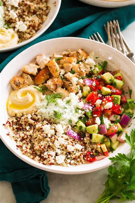 Greek Chicken Bowls - Cooking Classy