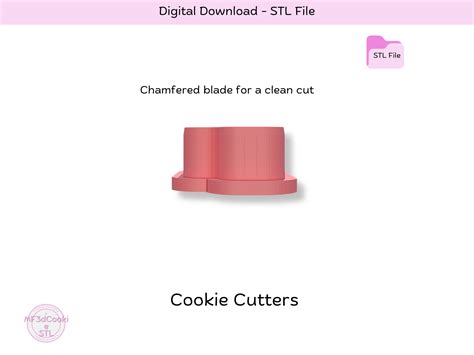 3D file St. Patrick's Shamrock Cookie Cutter STL File, STL Cookie ...