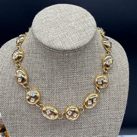Gorgeous Napier Starlight Rhinestone Necklace - The Napier Book ...