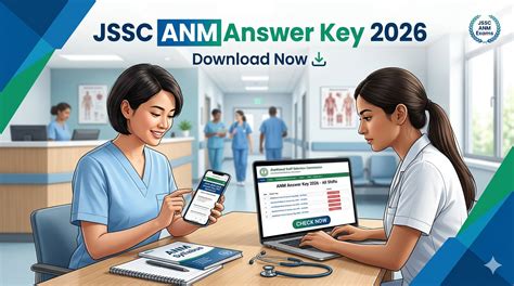 JSSC Jharkhand ANM Answer Key 2026 Released – Download Now