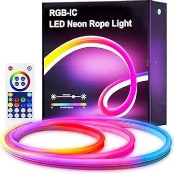 Buy Arcanine Neon LED Strip RGBIC Neon LED Strip with App Control, DIY ...
