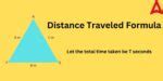Distance Traveled Formula in Physics with Aceleration