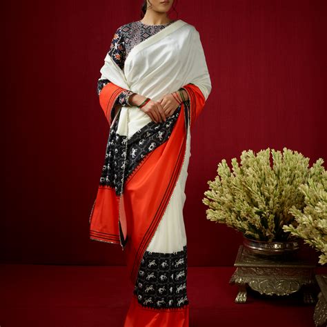 Zoha Saree & Blouse Set – Mayyur Girotra