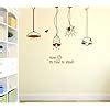 Decals Design 'Hanging Light Lamps' Wall Sticker (PVC Vinyl, 50 cm x 70 ...
