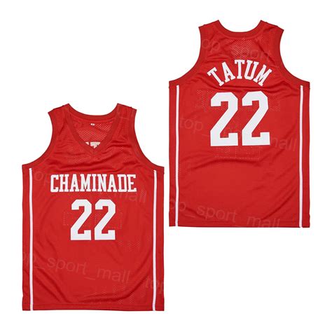 Jayson Tatum Jersey: High School Basketball 22 Chaminade College Prep ...