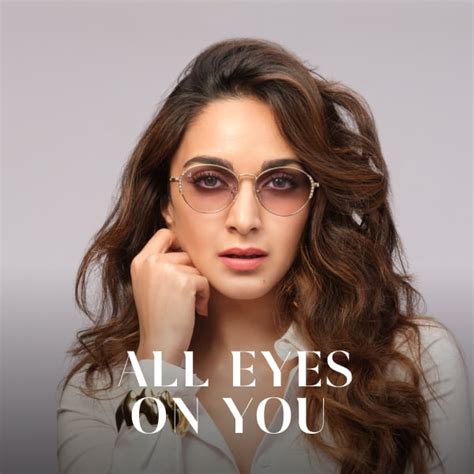 Buy Kiara Advani: Gold Black Dual Tone Full Rim Round Vincent Chase ...