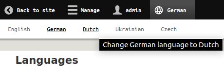 Image result for Language Switcher in Drupal