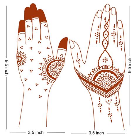 Jewellery Mehndi Tattoo For Waterproof Girls Women Temporary Body Tattoo
