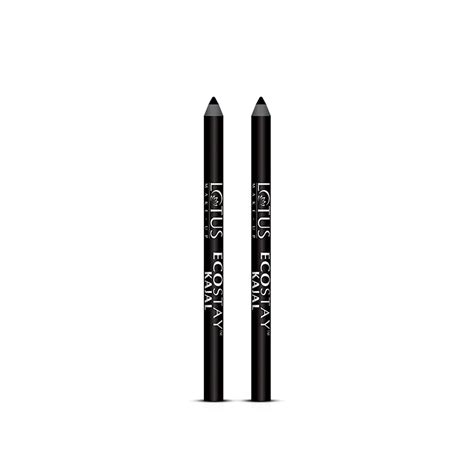 Buy Lotus Makeup Intense Natural Eye Kajal, Pack Of 2, 2.4G (Black ...