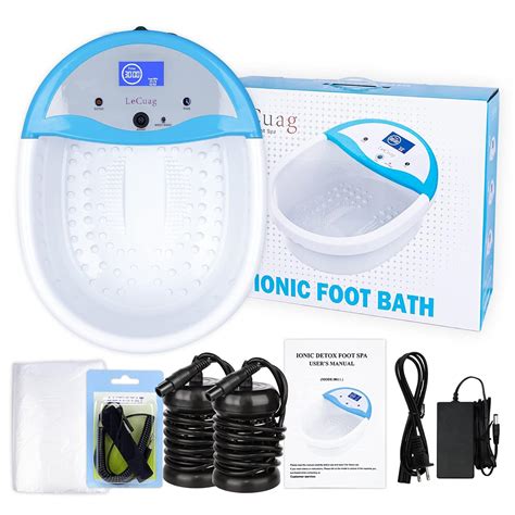 Amazon.com: LeCuag 2023 Ionic Foot Bath Detox Machine, Detox Ionic Foot ...