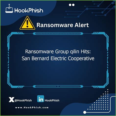 Ransomware Group qilin Hits: San Bernard Electric Cooperative